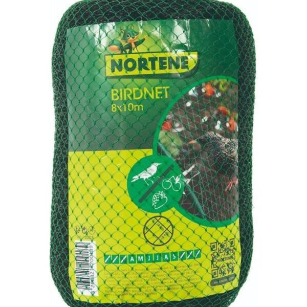 Intermas 120018 BIRDNET 8×10 m 18×18 mm UV Filtreli Kuştan Koruma Ağı Paketli (PP)