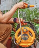 Hozelock 2427H 10 m Hortumlu “tak git” Kapalı Mikro Hortum Toplama Sarma Makara Seti