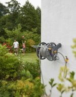 Hozelock 2475H Duvarda ve Yerde Kullanılabilen 60 m Kapasiteli Hortum Toplama Sarma Makarası